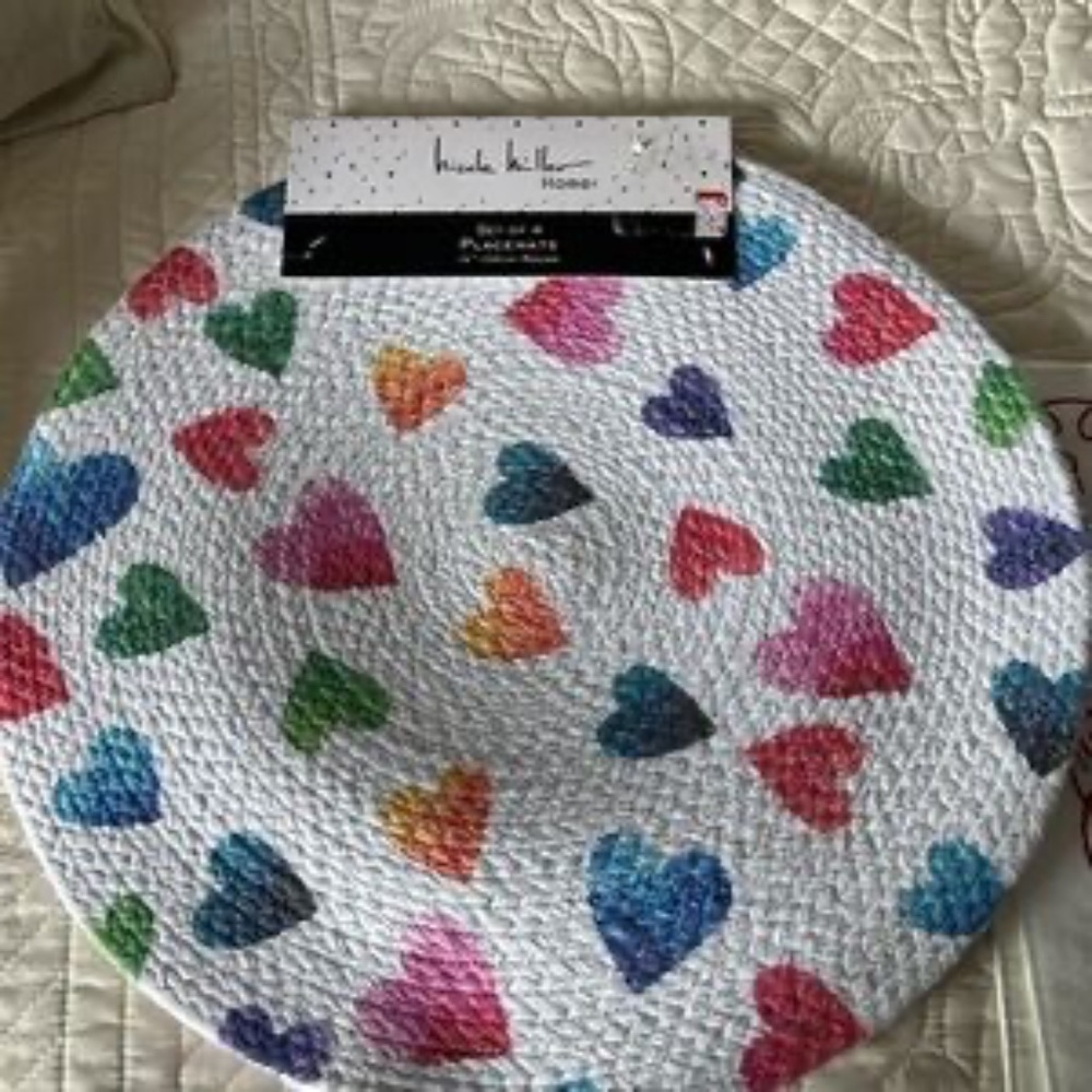 Nicole Miller Placemats, Set of 4, NWT
